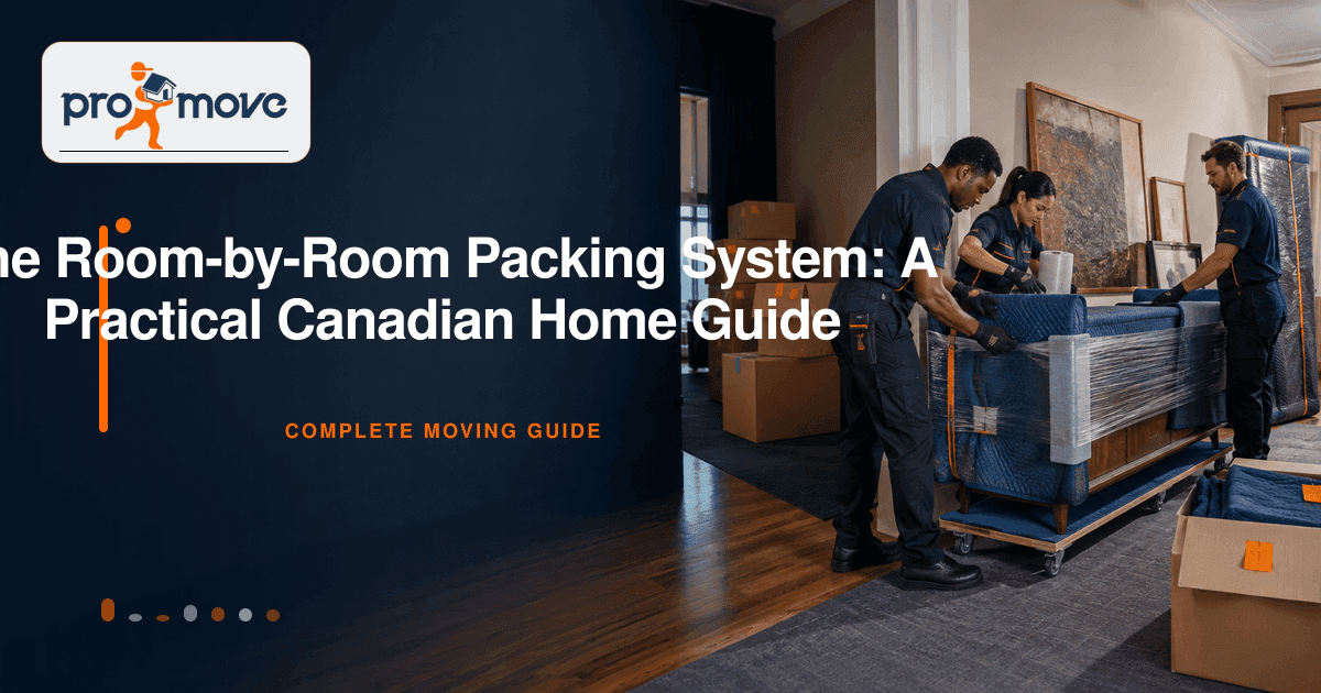 The Room-by-Room Packing System: A Practical Canadian Home Guide, ProMove Ottawa featured guide image