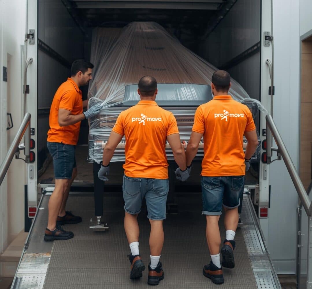 ProMove Ottawa piano moving planning and moving scene