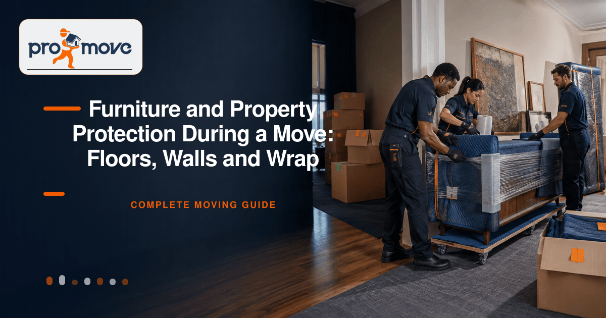 Furniture and Property Protection During a Move: Floors, Walls and Wrap, ProMove Ottawa featured guide image