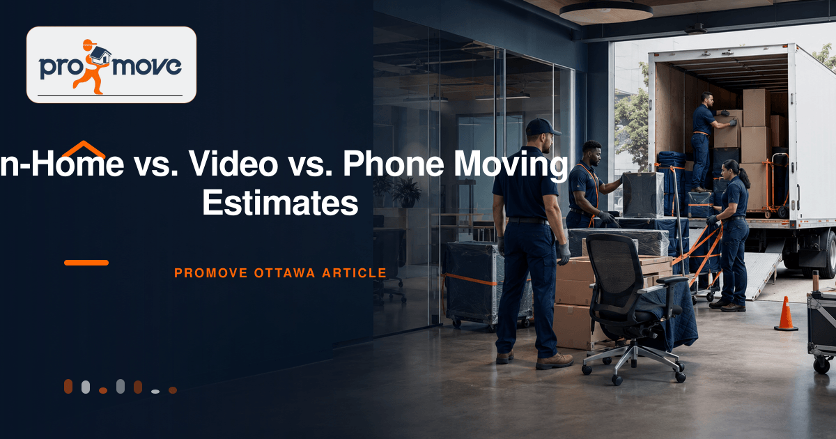 In-Home vs. Video vs. Phone Moving Estimates, ProMove Ottawa featured guide image